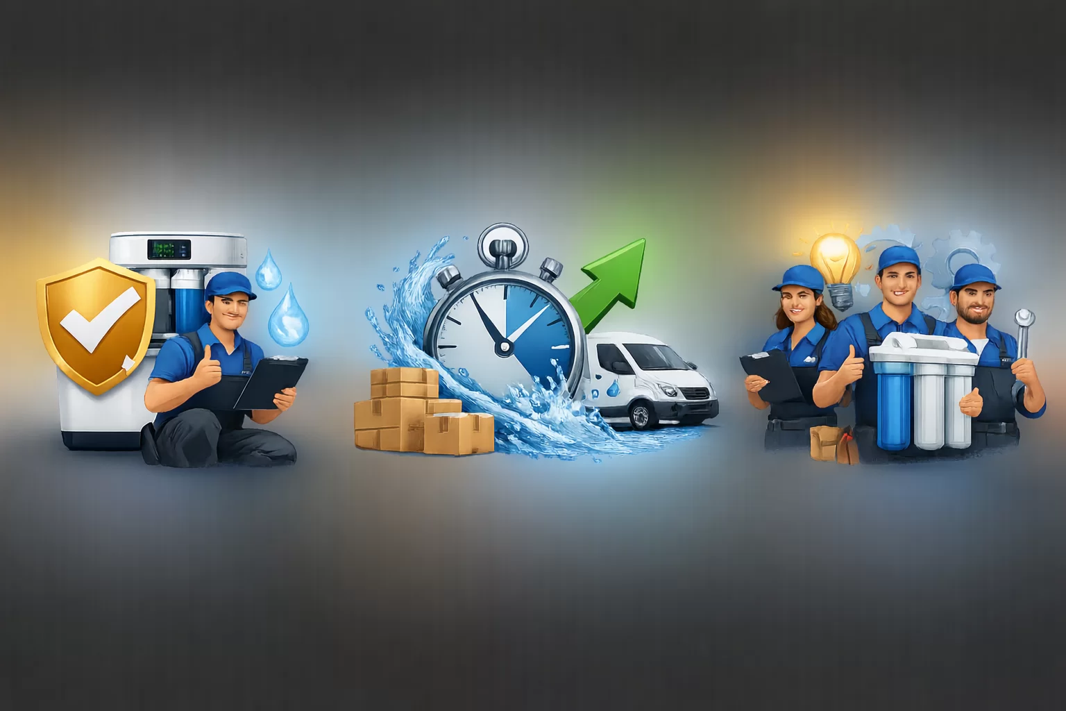 Quality, efficiency and teamwork in water service